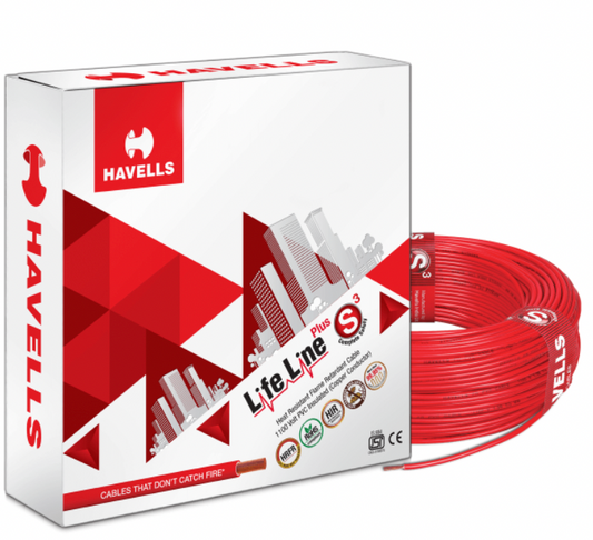 Havells Life Line Plus HRFR 1.0 Sq. Mm Red
