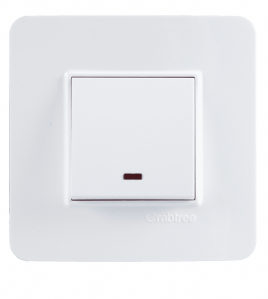 Havells Crabtree Signia 2M Front Plate White