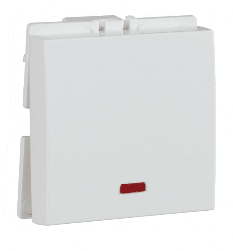 Havells Crabtree Signia 10 AX Bell Switch With Indicator 2M