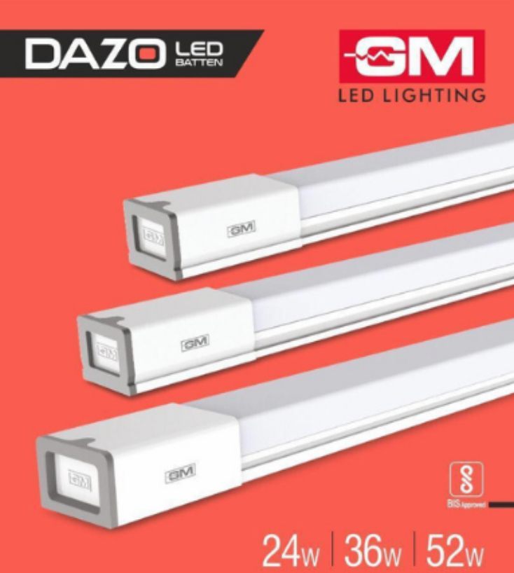 GM Dazo Led Tubelight 36W 6500K ONECUBE