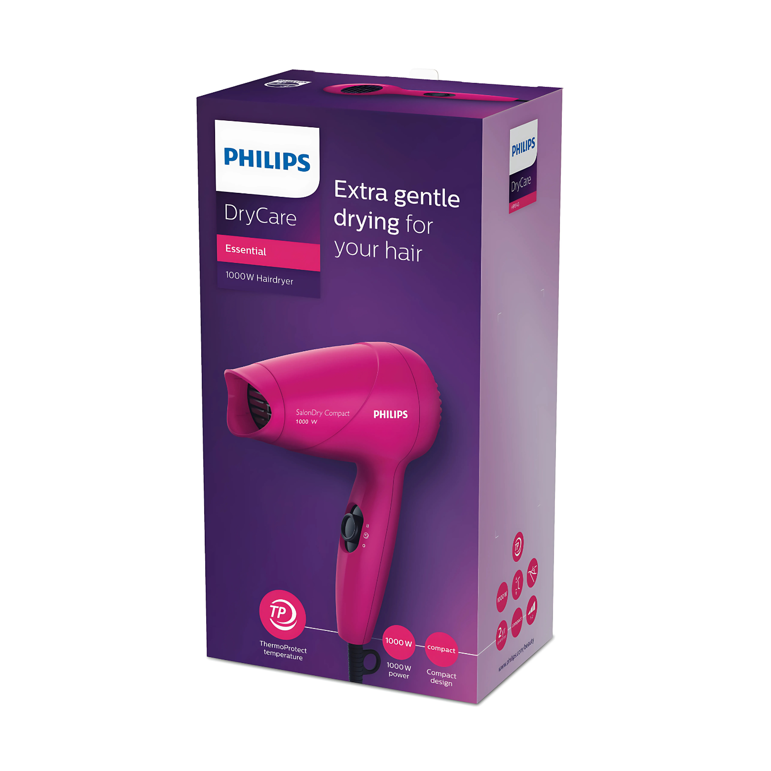 Philips Hair Dryer HP8143 – Pink