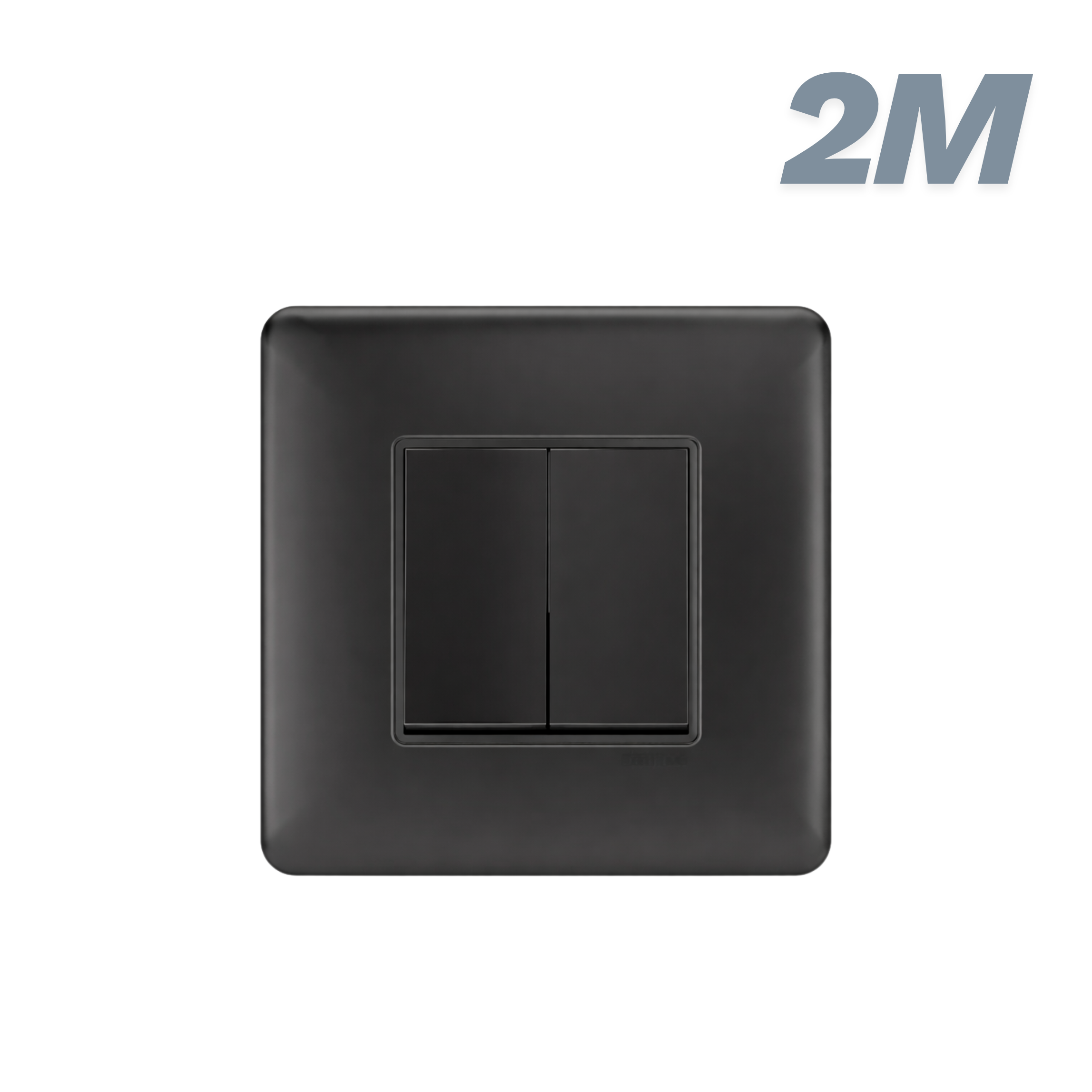 Havells Crabtree Adiva 2M Front Plate Grey