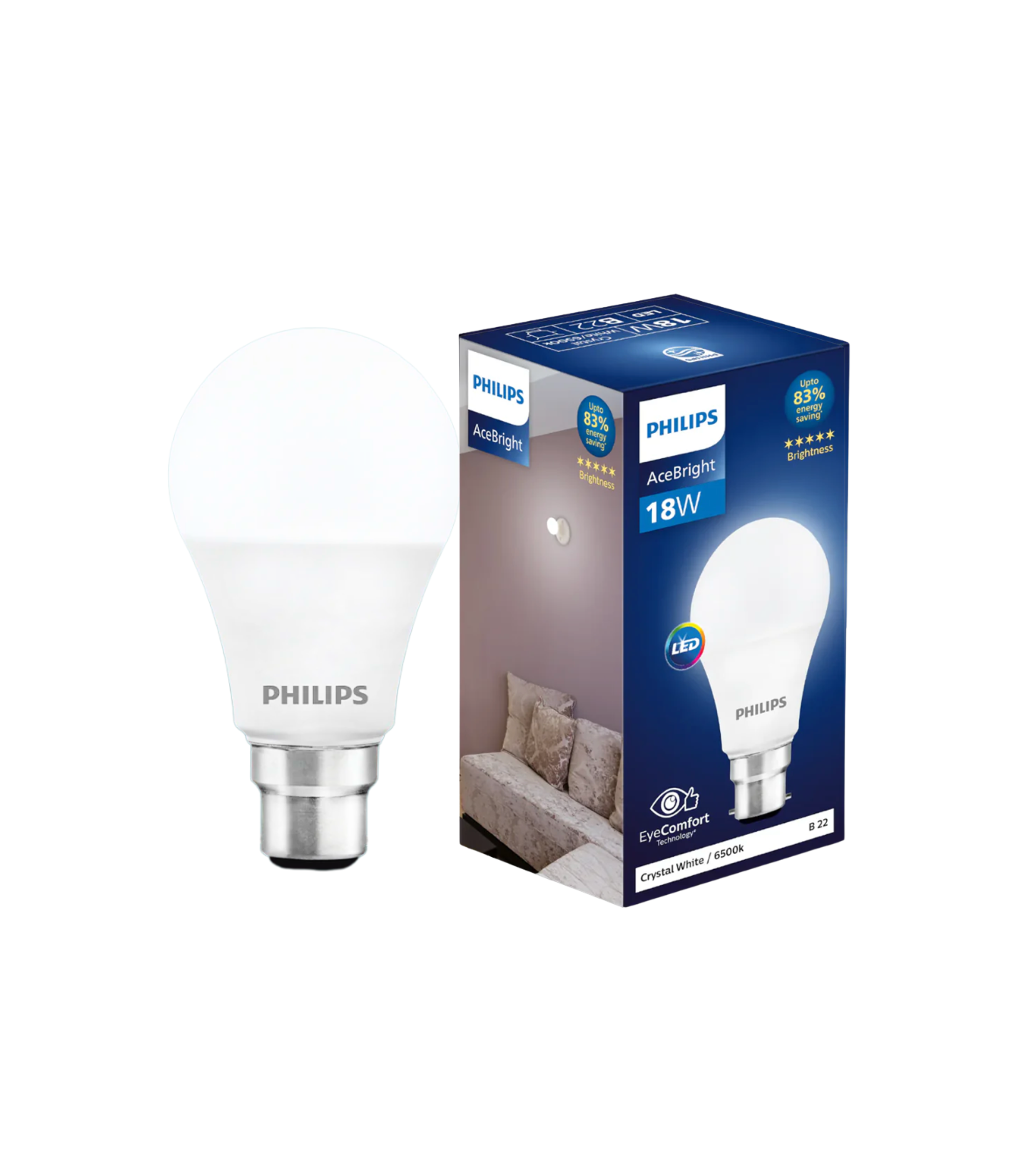 Philips Led Bulb 18W B22 Cool Day White