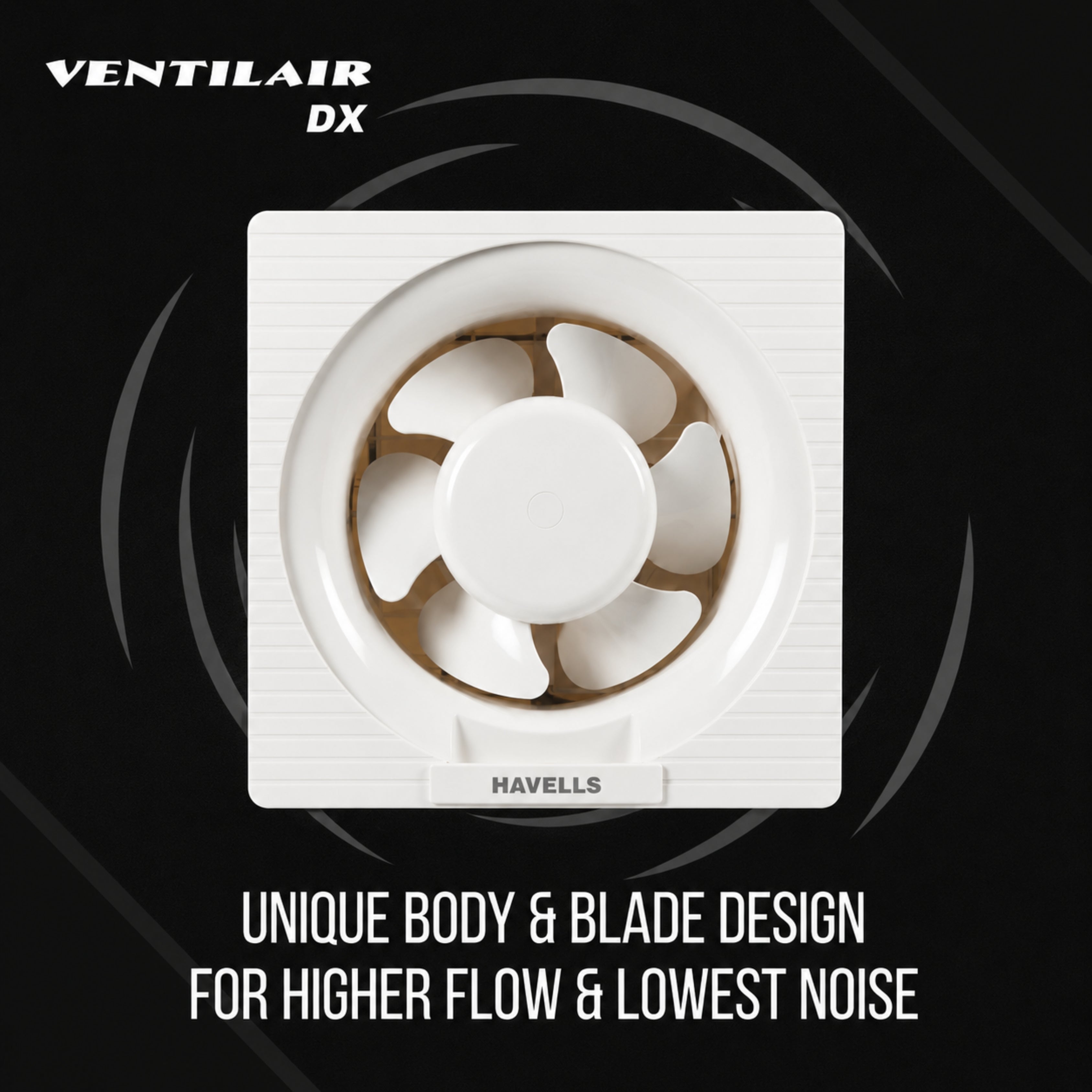 Havells Ventil Air DX 250mm (10") Exhaust Fan – White  | 2-Year Warranty