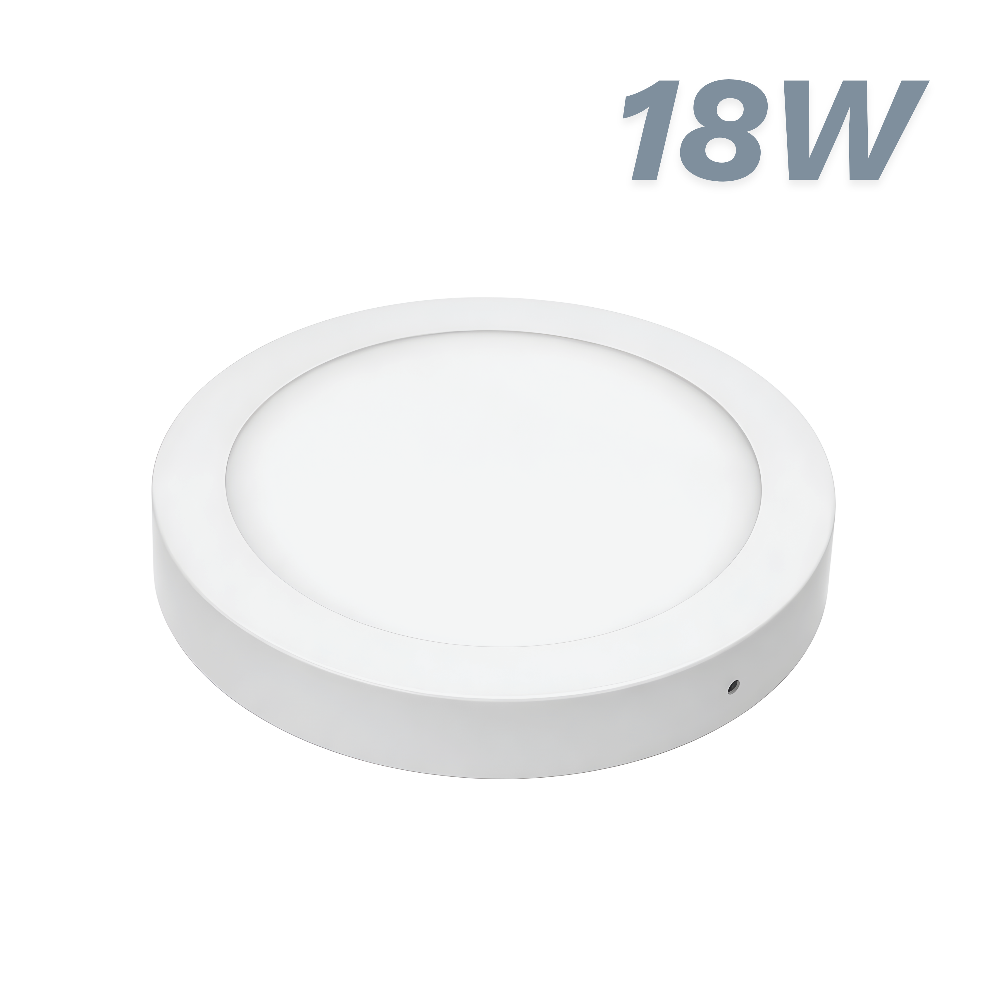 SMD LED 18W Surface Panel Light – Aluminum Body, 2 Year Warranty (White)