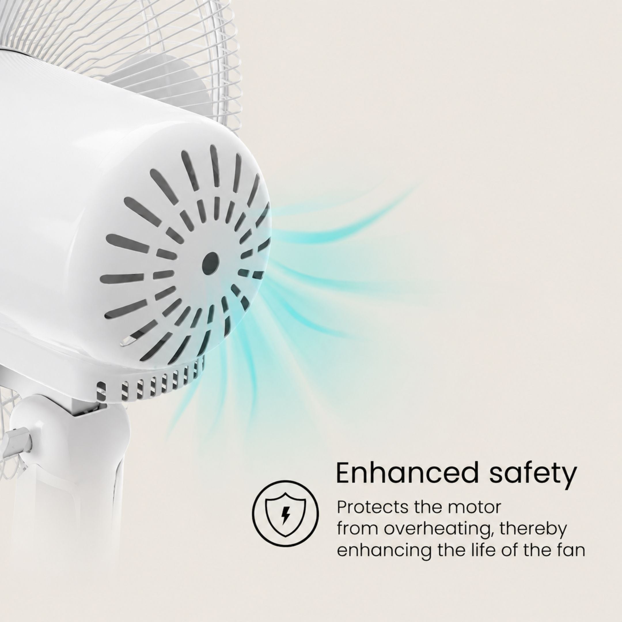 Crompton Hiflo 16" Pedestal Fan | High Air Delivery