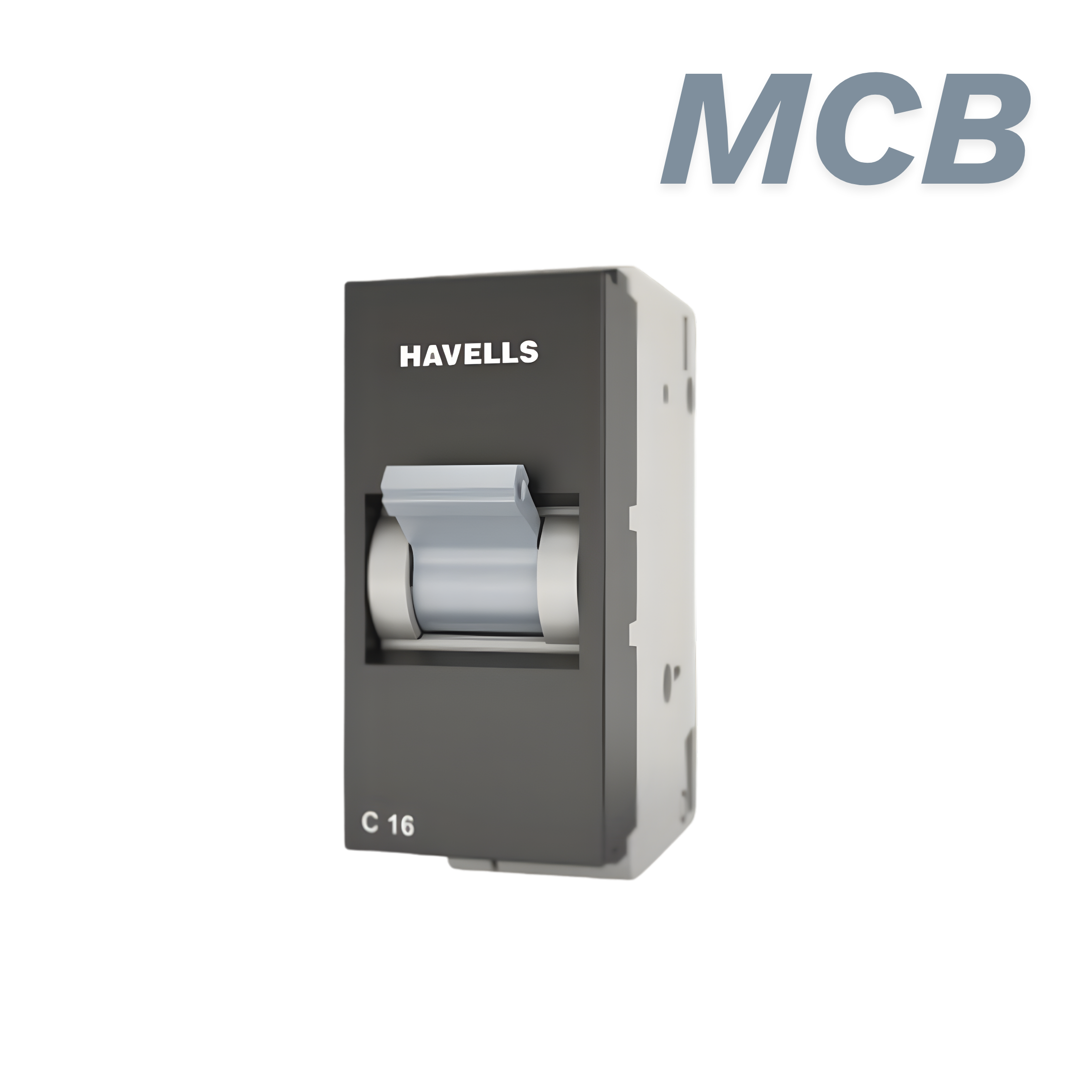 Havells Crabtree Adiva 32A SP Mini MCB C Series Grey