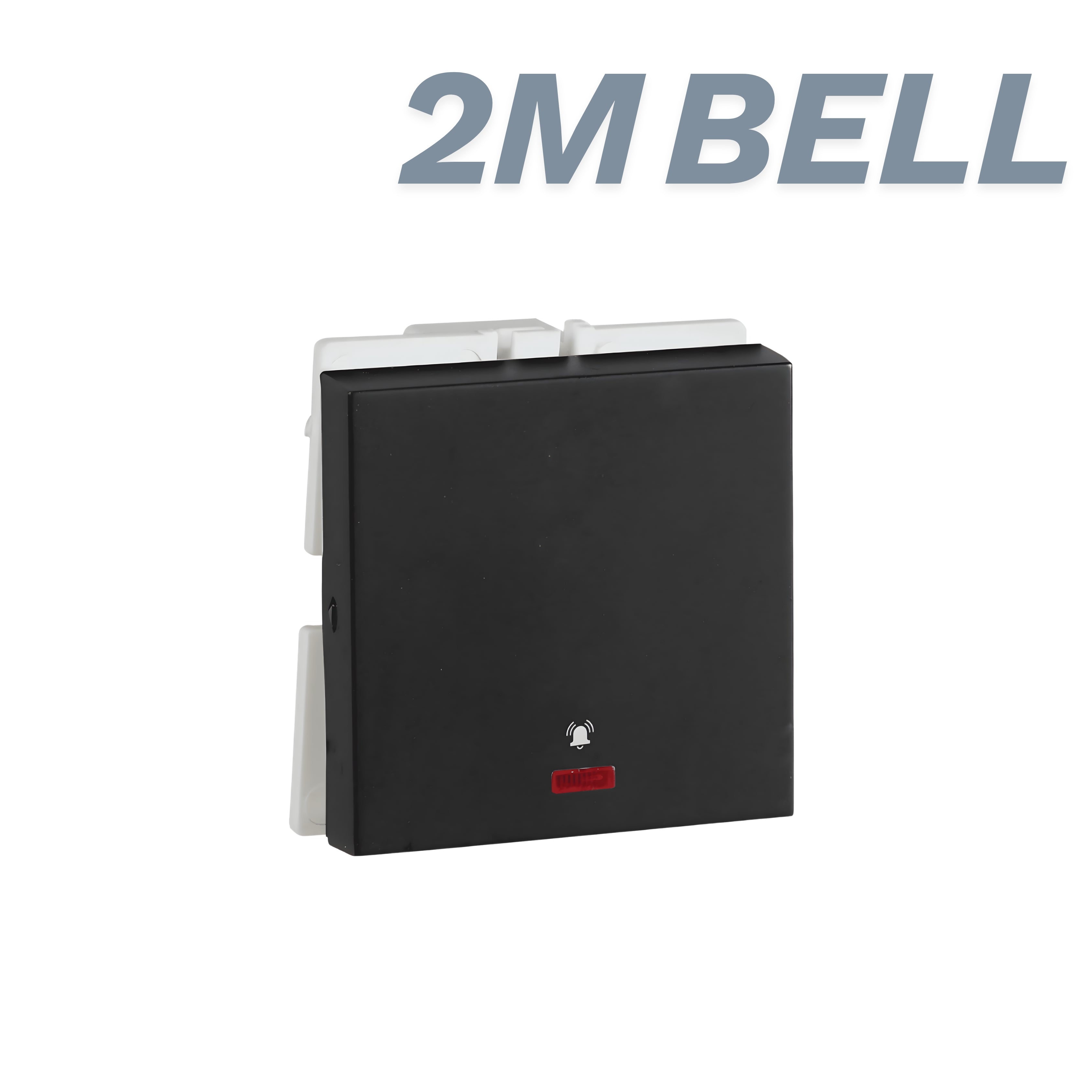 Havells Crabtree Signia 2M Indicator Bell Switch Grey