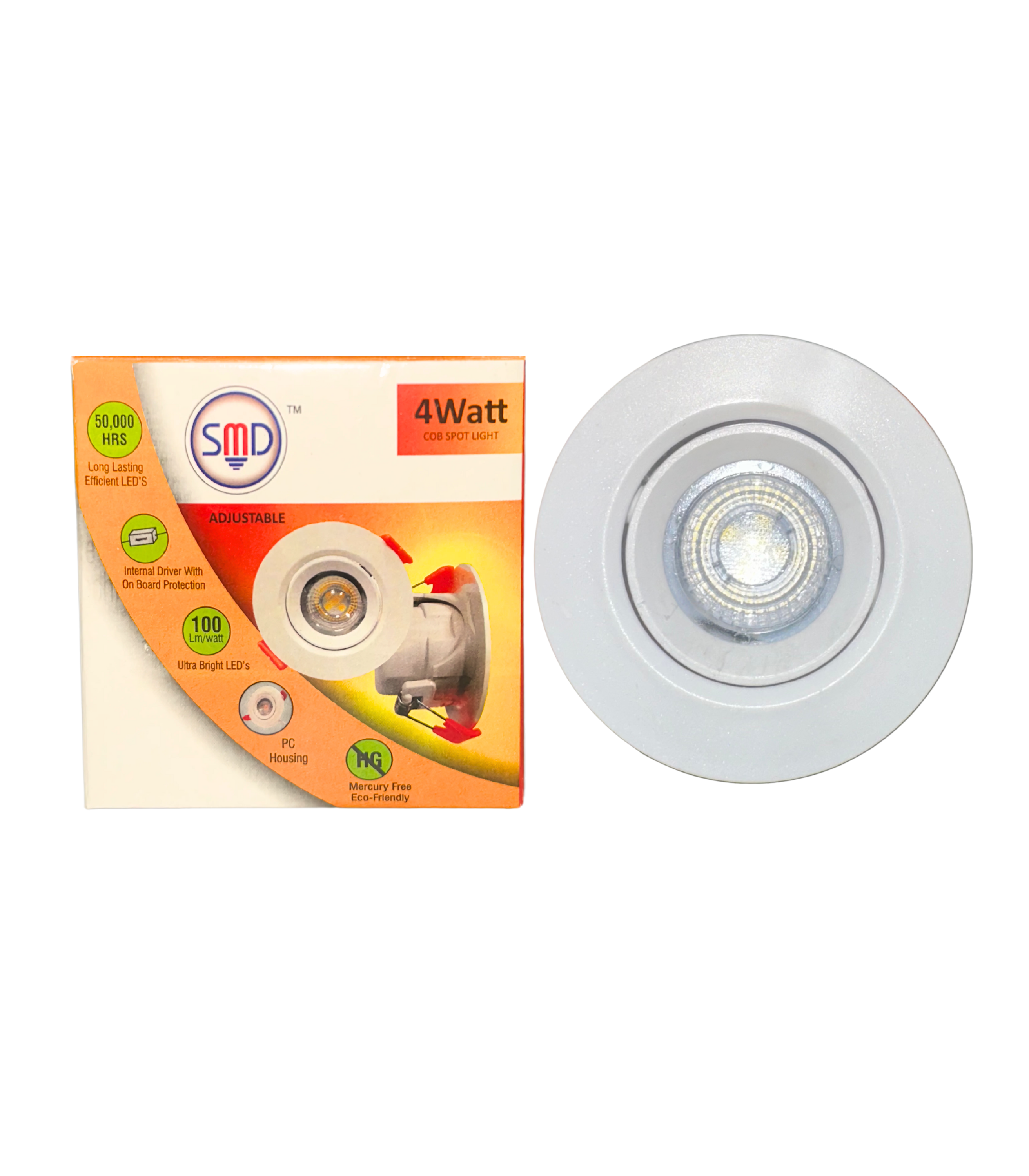 SMD 4W Spot Light C/W