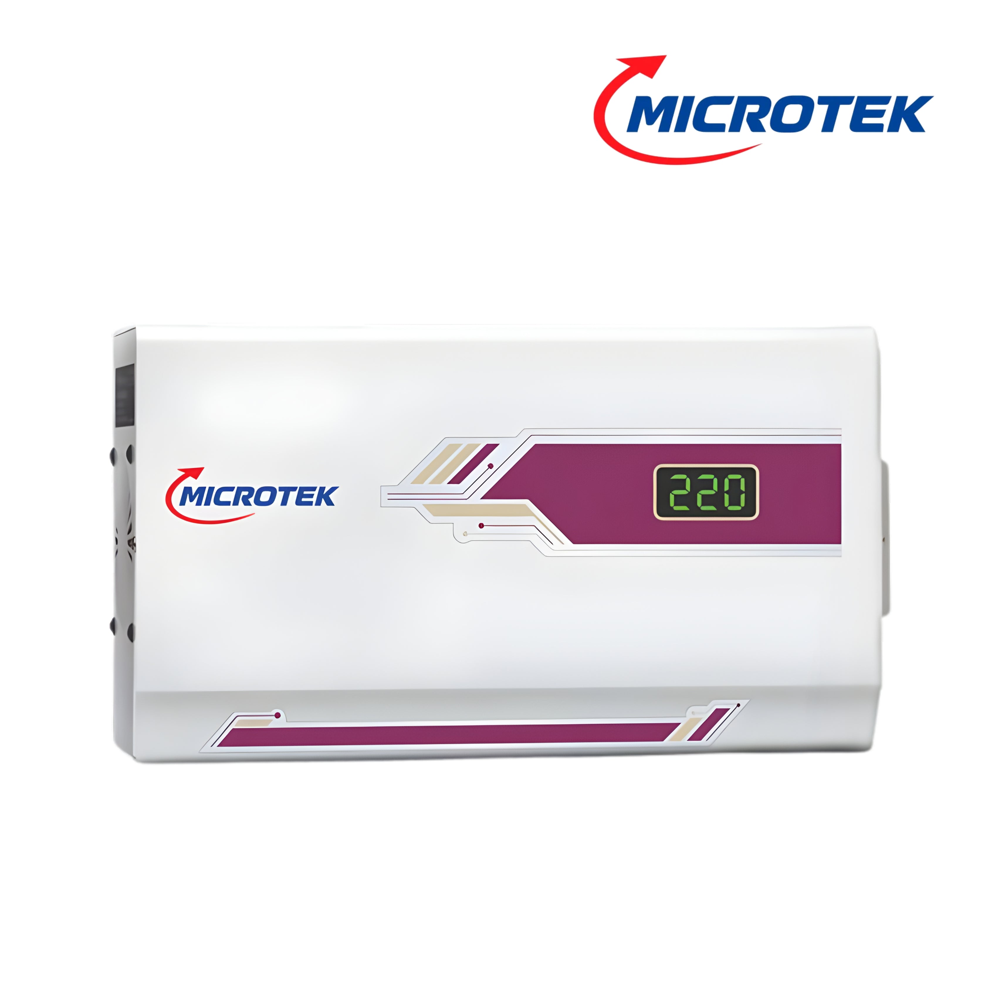 Microtek PEARL EM 4160+ AC Stabilizer for Up to 1.5 Ton AC | Digital Display | 3 Year Warranty