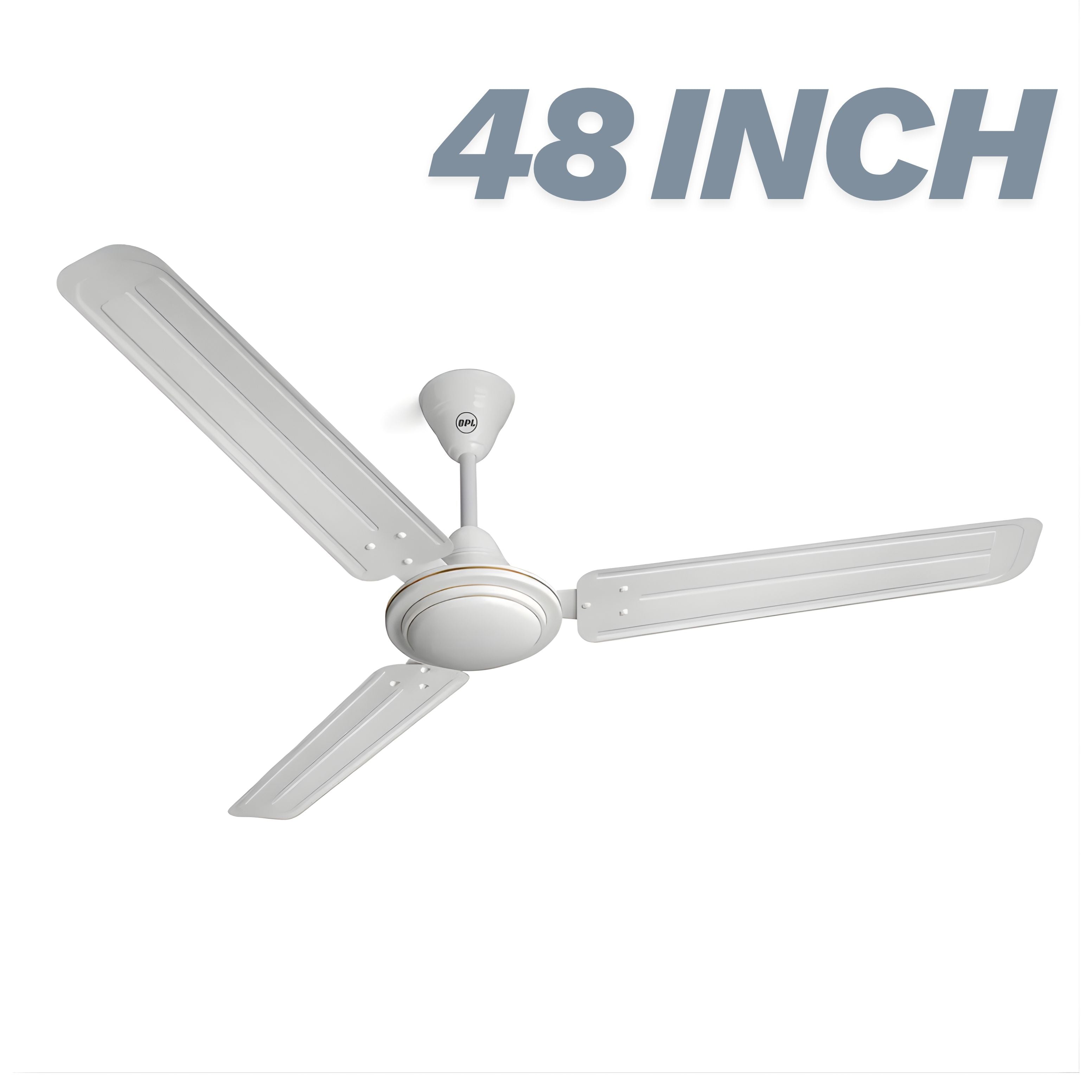 BPL Speed Guru 1200mm (48 Inch) High Speed Ceiling Fan | Energy Efficient | White