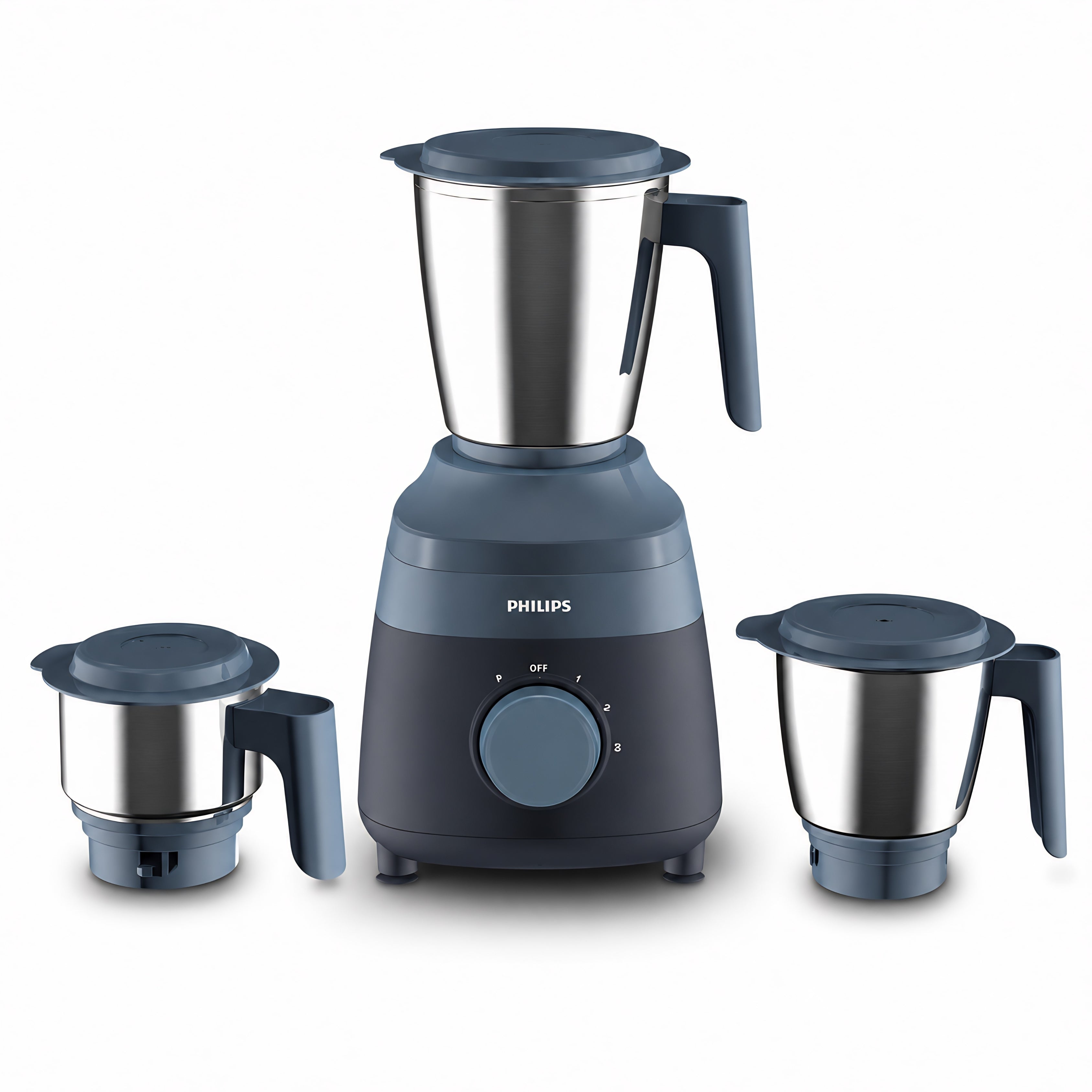 Philips HL1000/00 500W Mixer Grinder | 3 Stainless Steel Jars