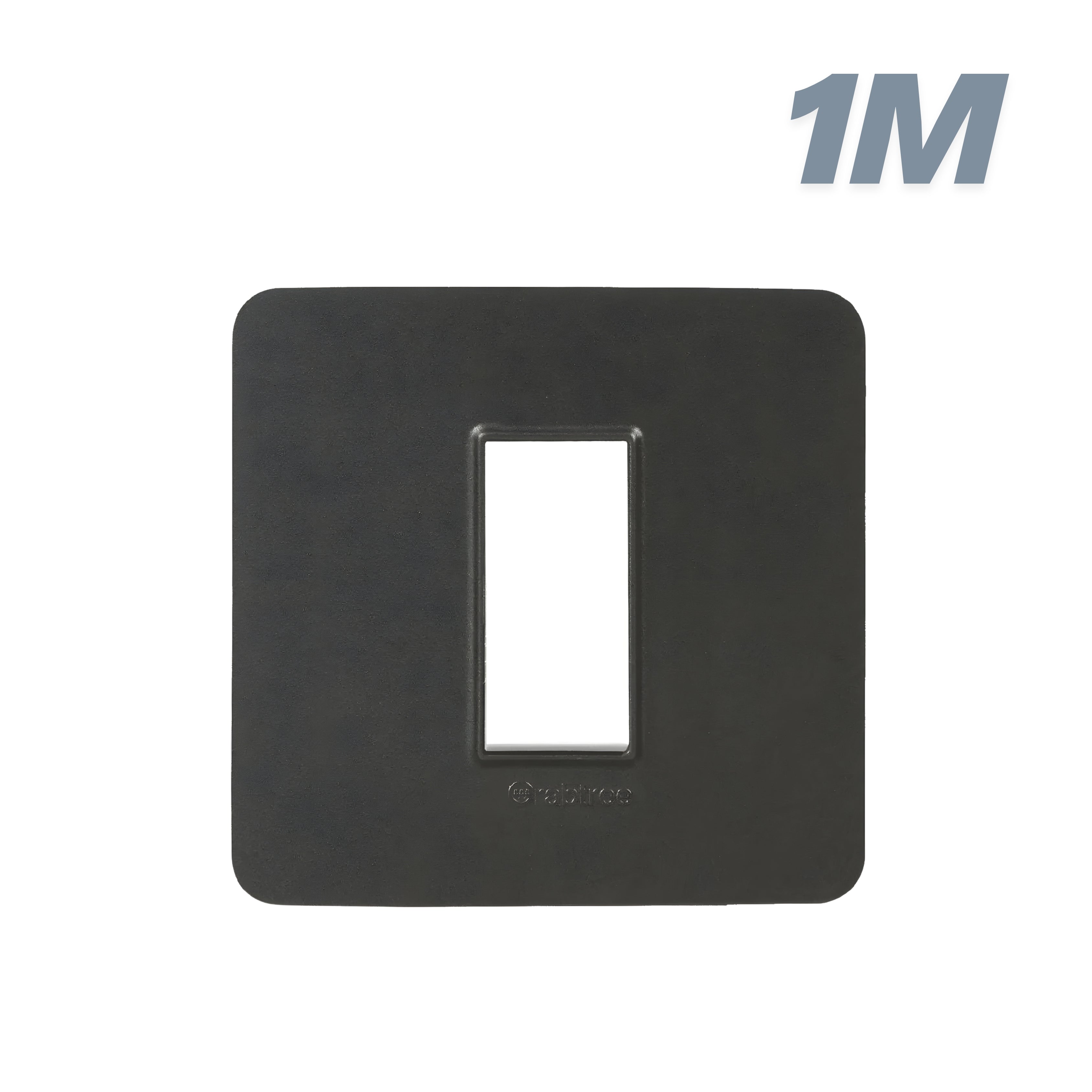 Havells Crabtree Signia 1M Front Plate Grey