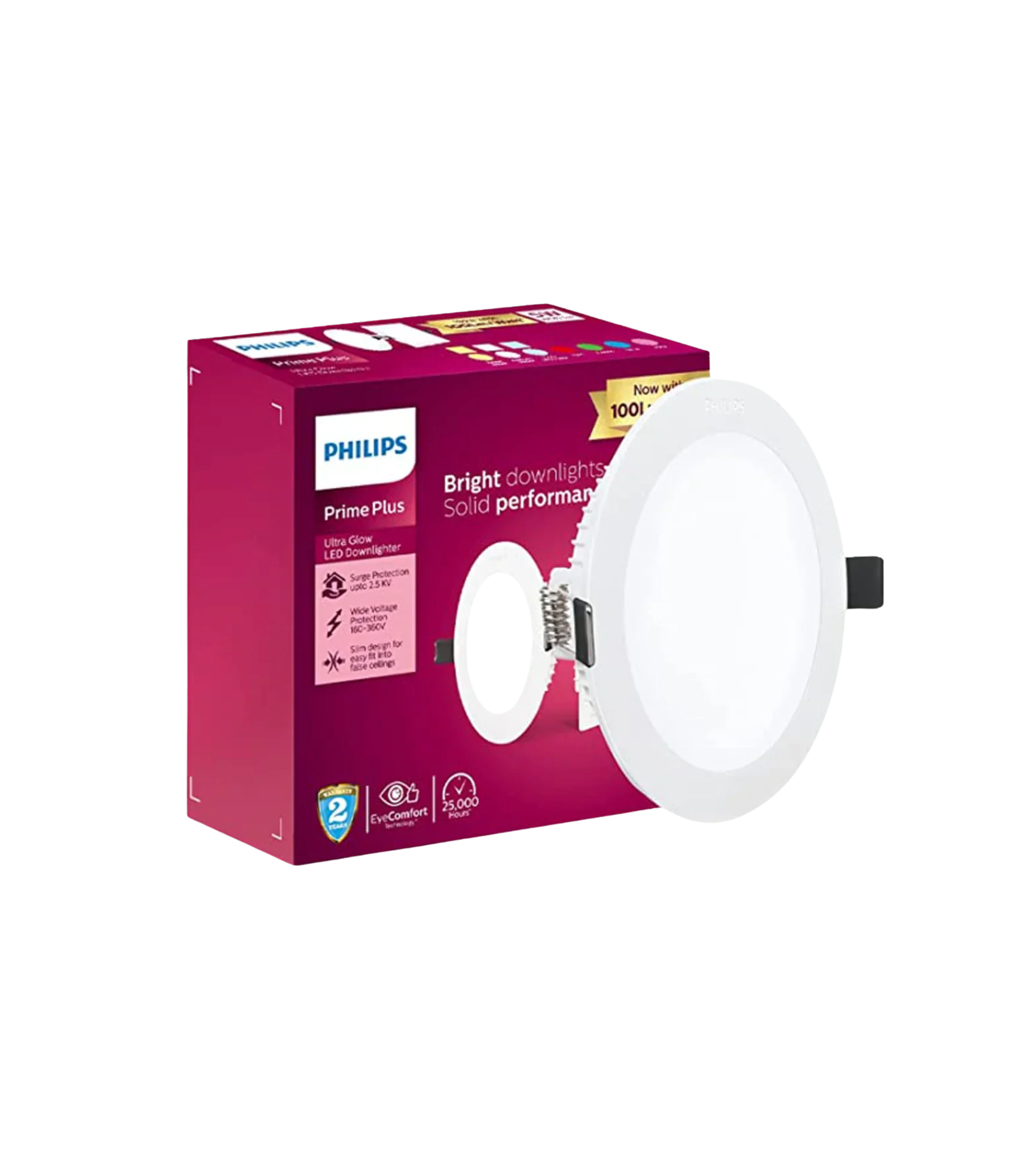 Philips prime plus 5W Led panel round warm white
