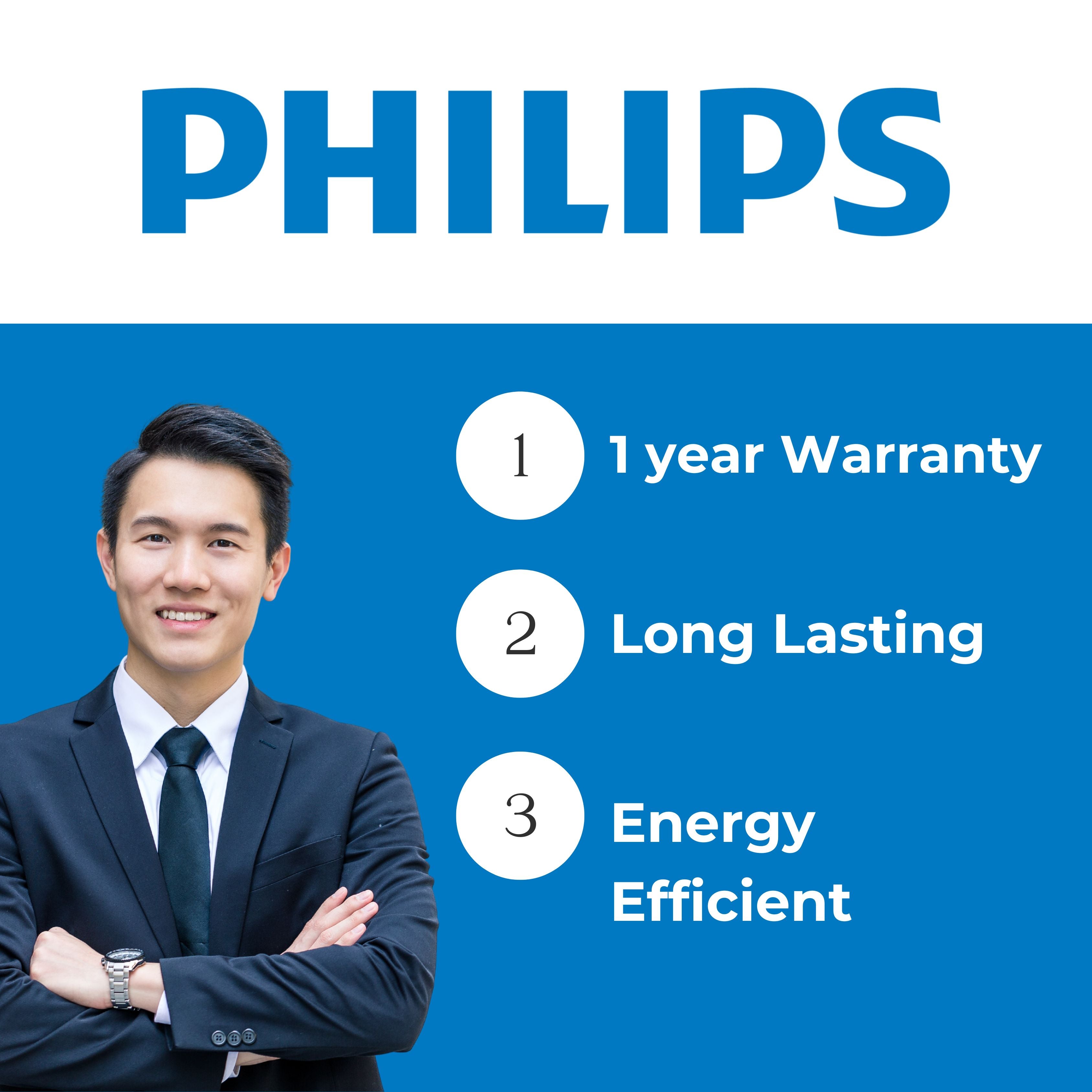 Philips 9W LED Bulb B22 – Cool Day White