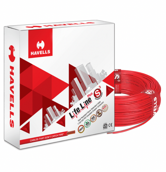 Havells Life Line Plus HRFR 0.75 Sq. Mm Red