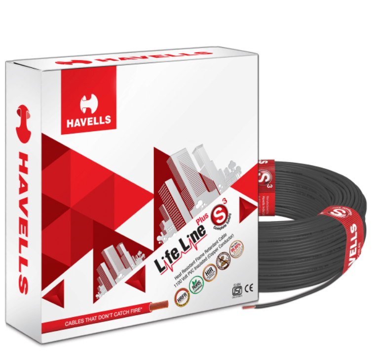 Life Line Meter Havells Life Line Plus HRFR 1.5 mm 180 meters – ONECUBE