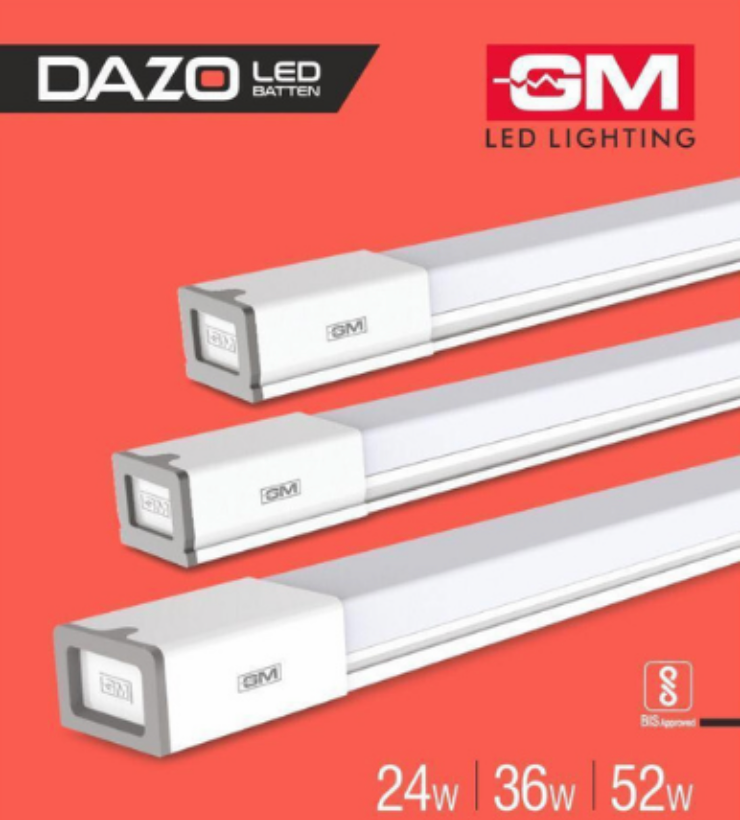 GM Dazo Led Tubelight 24W 6500K