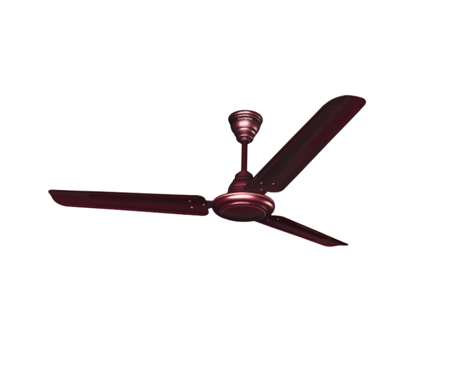 Crompton Alphabriz 1200mm Ceiling Fan Brown