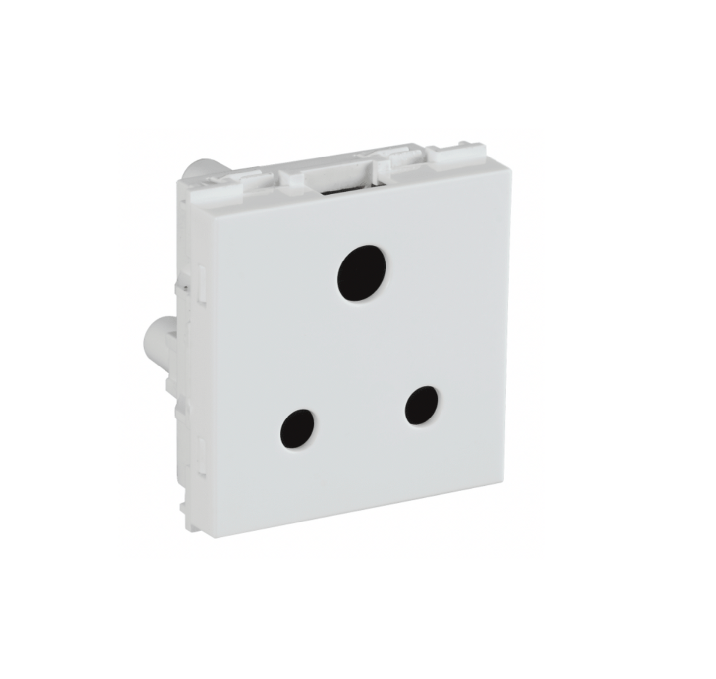 Havells Crabtree Signia 6A 3 Pin Shuttered Socket White