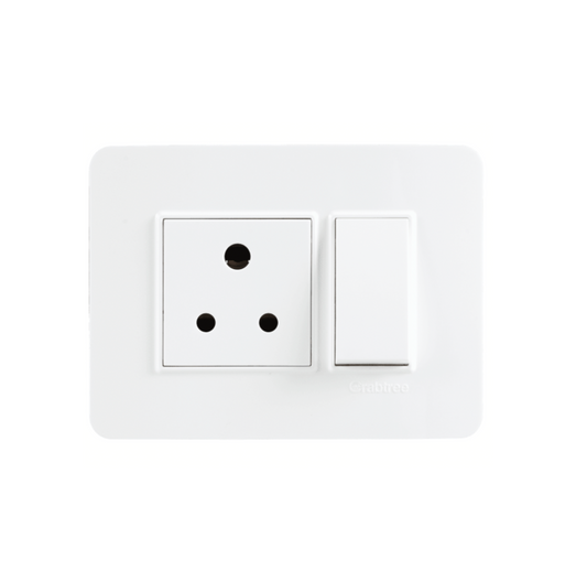 Havells Crabtree Signia 3M Front Plate White