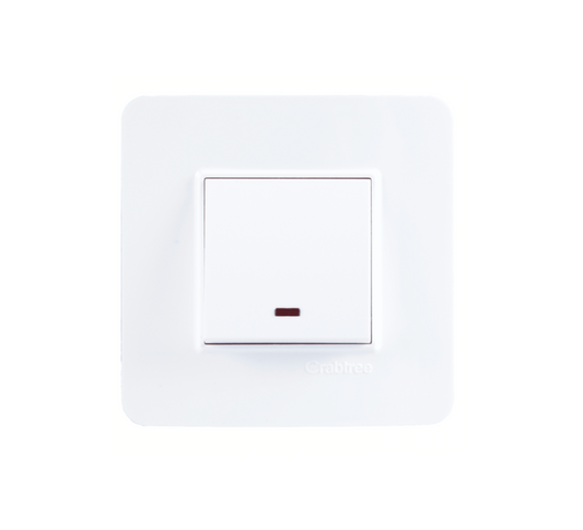 Havells Crabtree Signia 2M Front Plate White