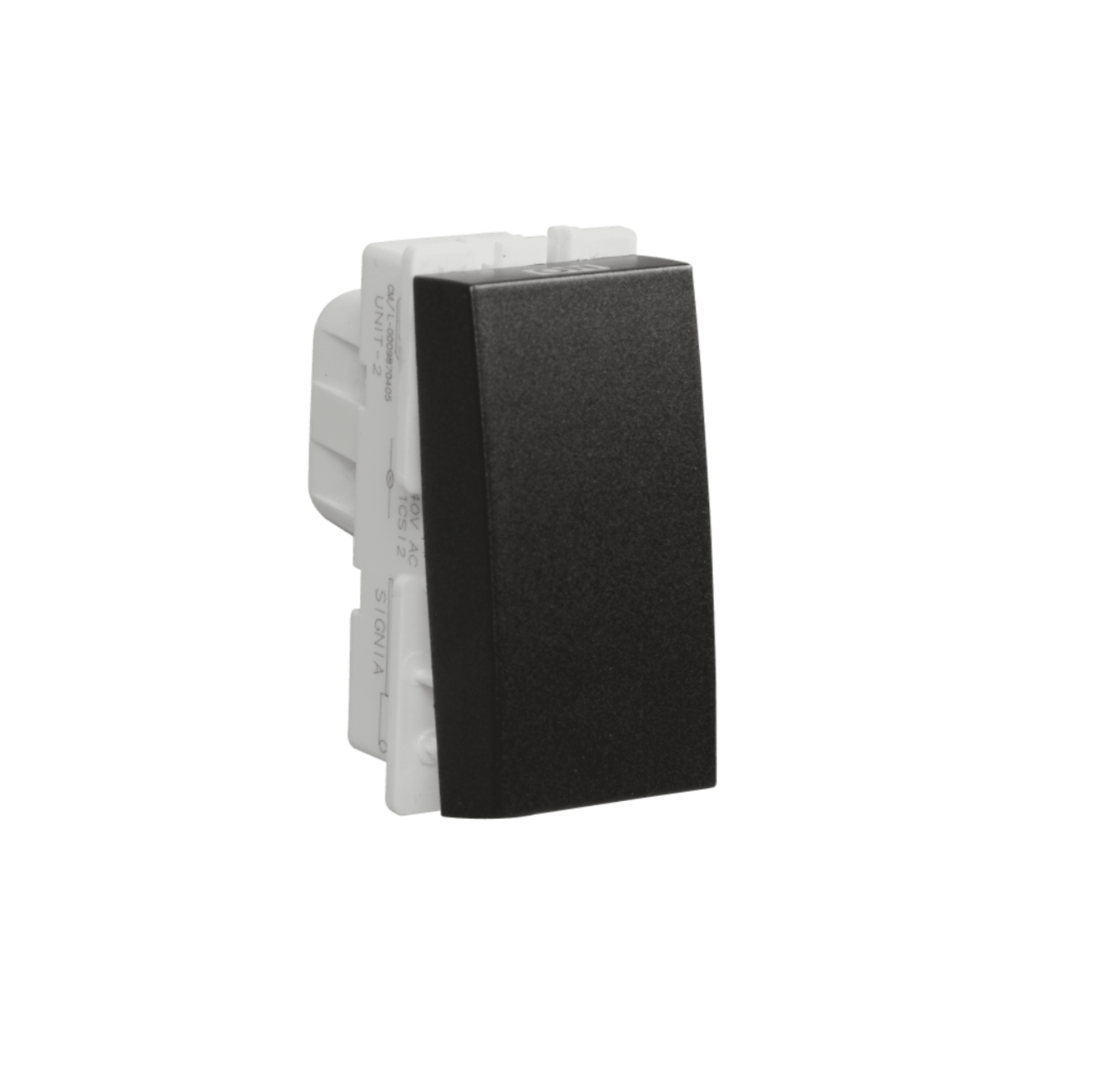 Signia Rocker Switch Button Havells Crabtree Signia 16A 1 Way Switch – Grey – ONECUBE