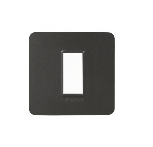 Havells Crabtree Signia 1M Front Plate Grey