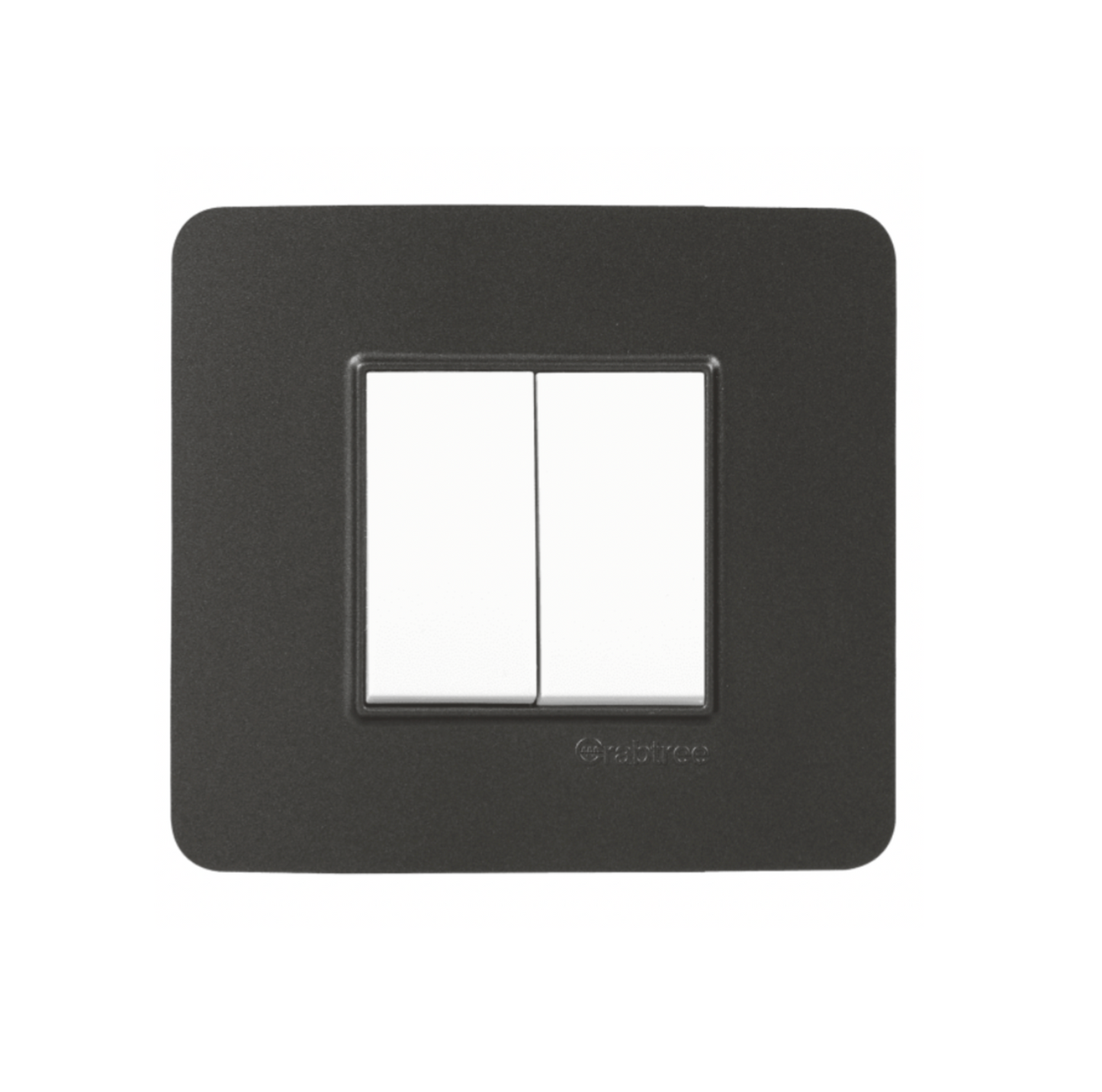 Havells Crabtree Signia 2M Front Plate Grey