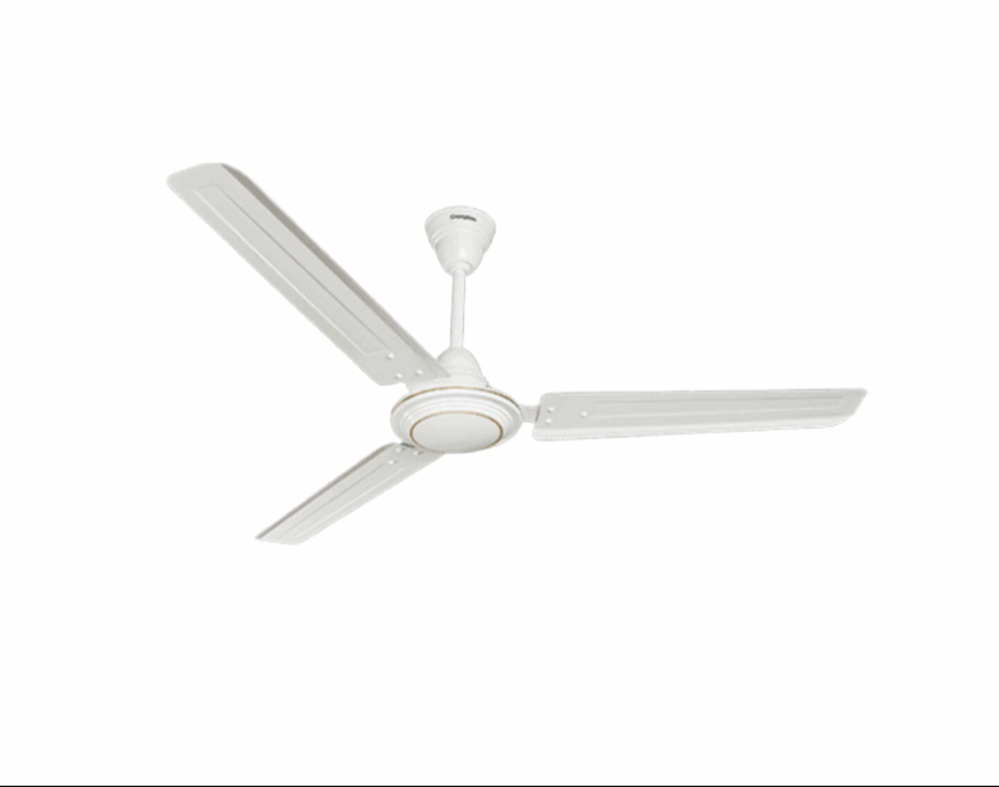 Crompton Alphabriz 900mm Ceiling Fan Opal White