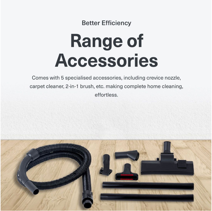 Eureka Forbes Jazz Multipurpose Vacuum Cleaner for Home