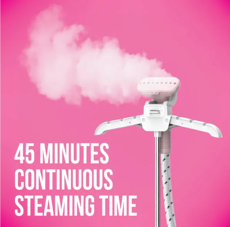 Havells Delite Garment Steamer 1420W Pink & White