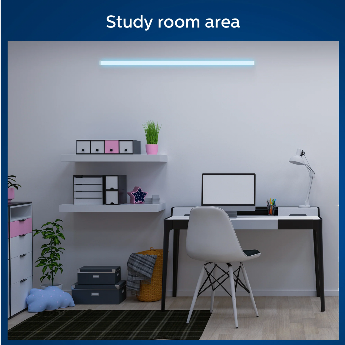 PHILIPS slimeline NEXT 5W LED Tubelight 1 feet White