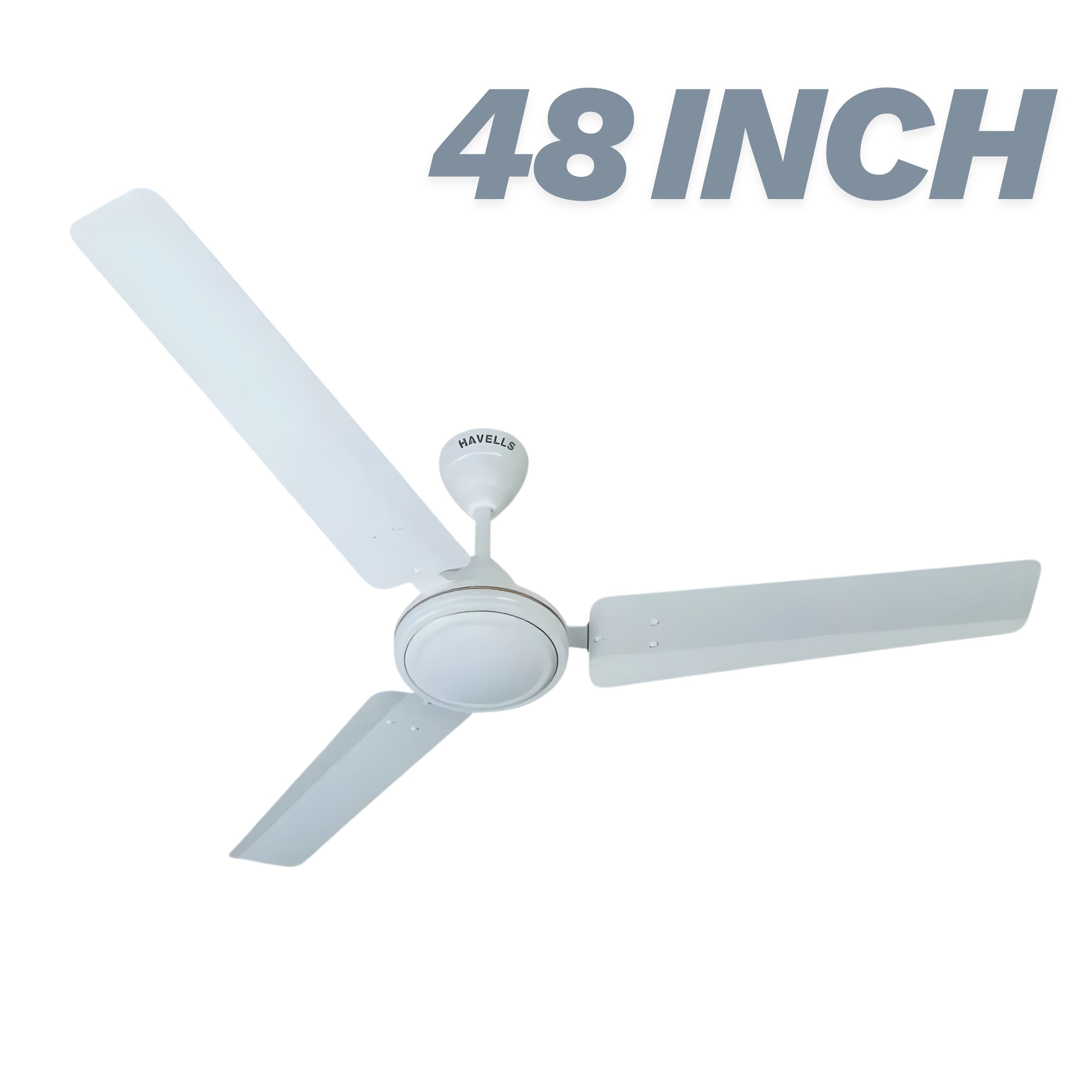 Havells Samraat 1200mm High Air Delivery Ceiling Fan | Powerful Cooling | White