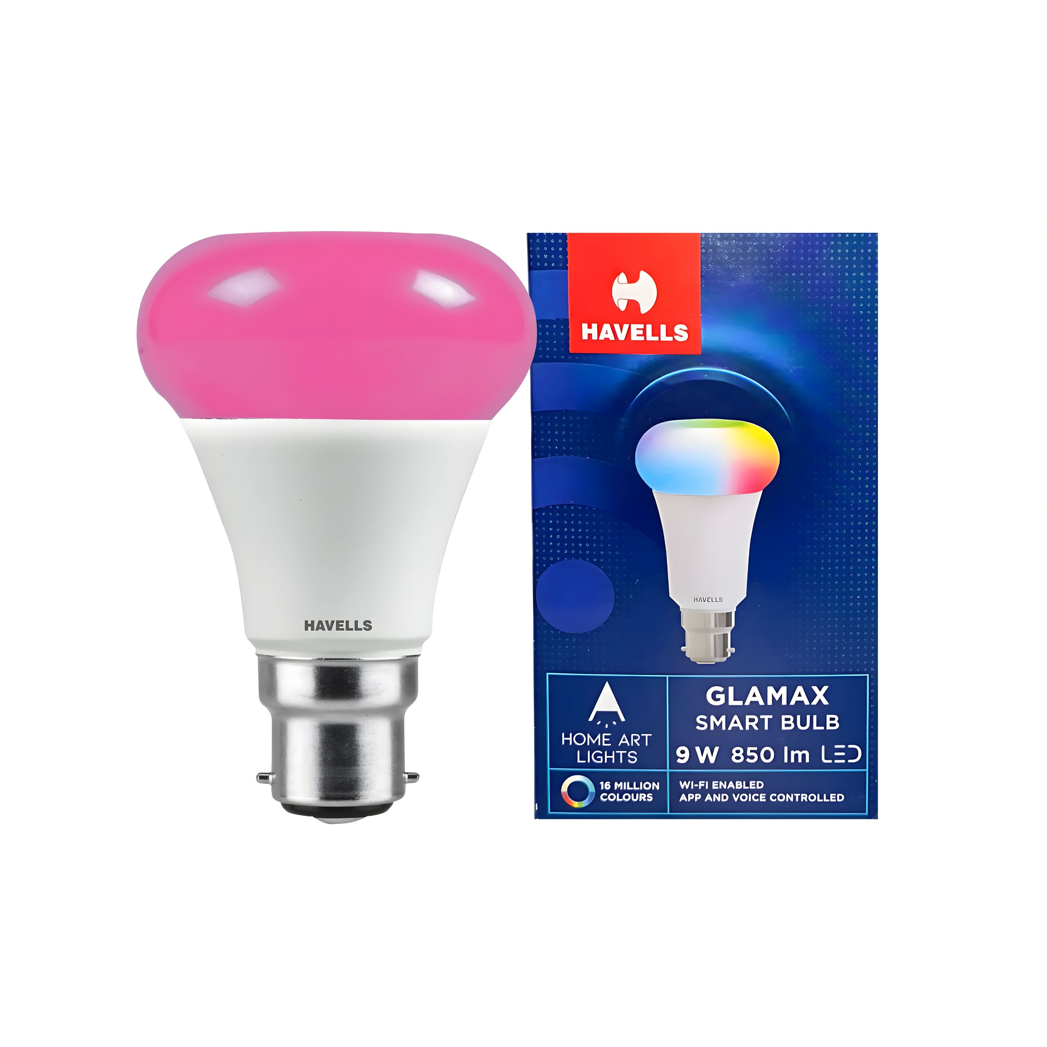 Havells Glamax Smart Bulb 9W WiFi – 850 Lumens