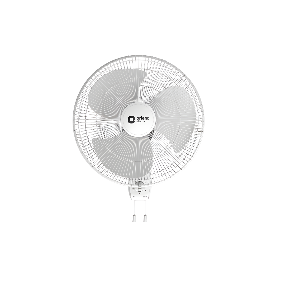 Orient 400MM Wall 47  High Speed Wall Fan | Ideal for Large Area | Signal White