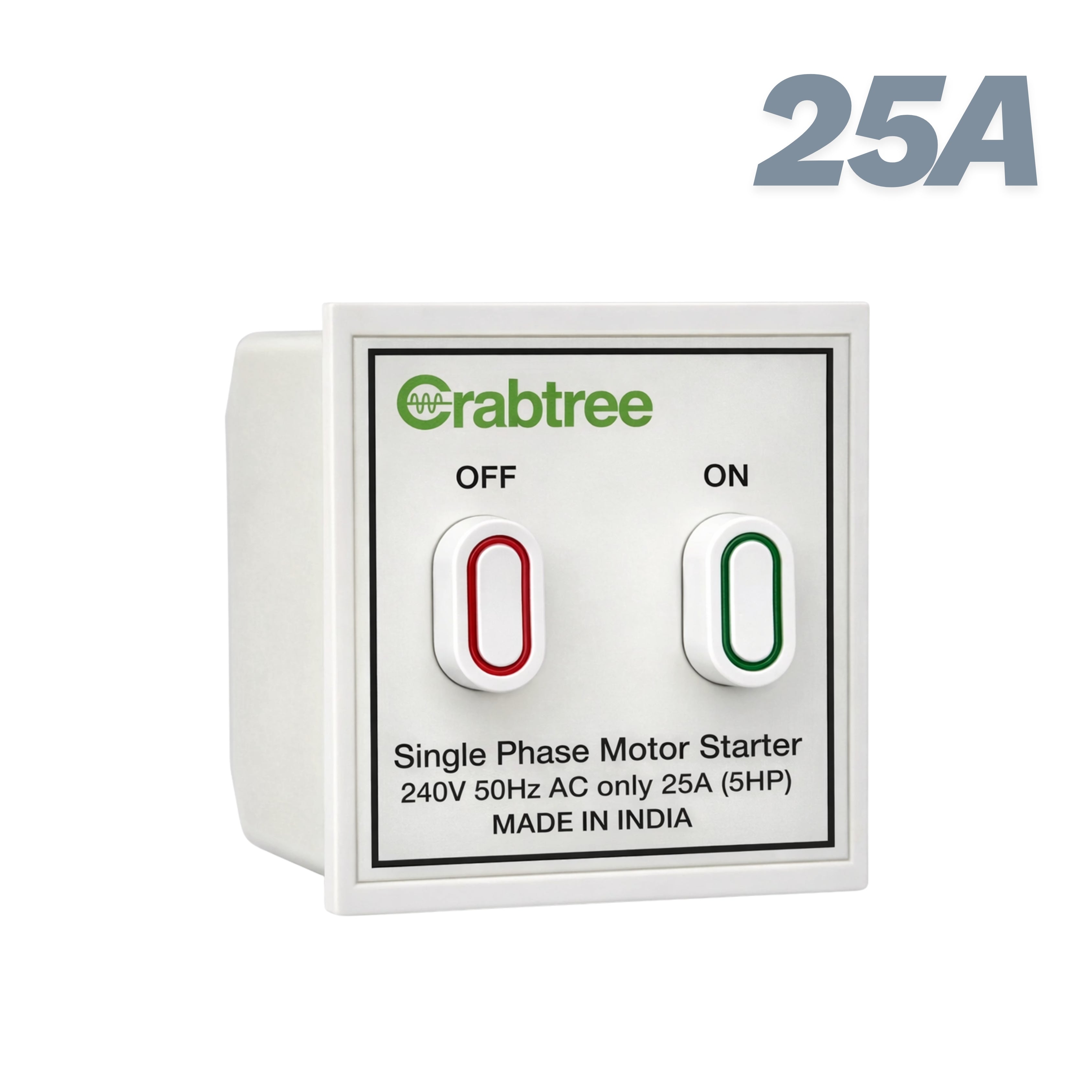 Havells Crabtree Signia 25A Motor Starter