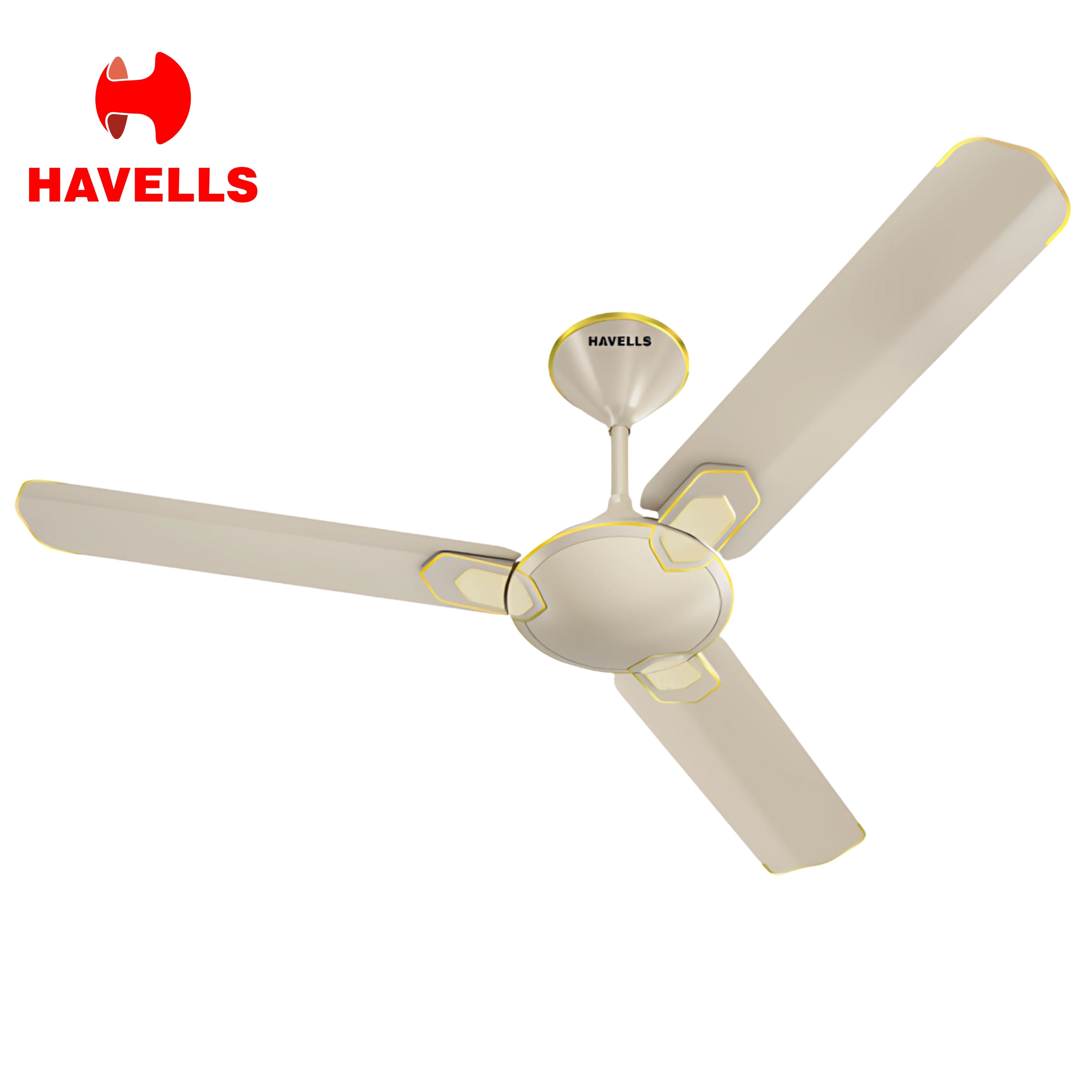 Havells Carnesia 1200mm Ceiling Fan Gold – High Speed Copper Motor Decorative Premium Fan