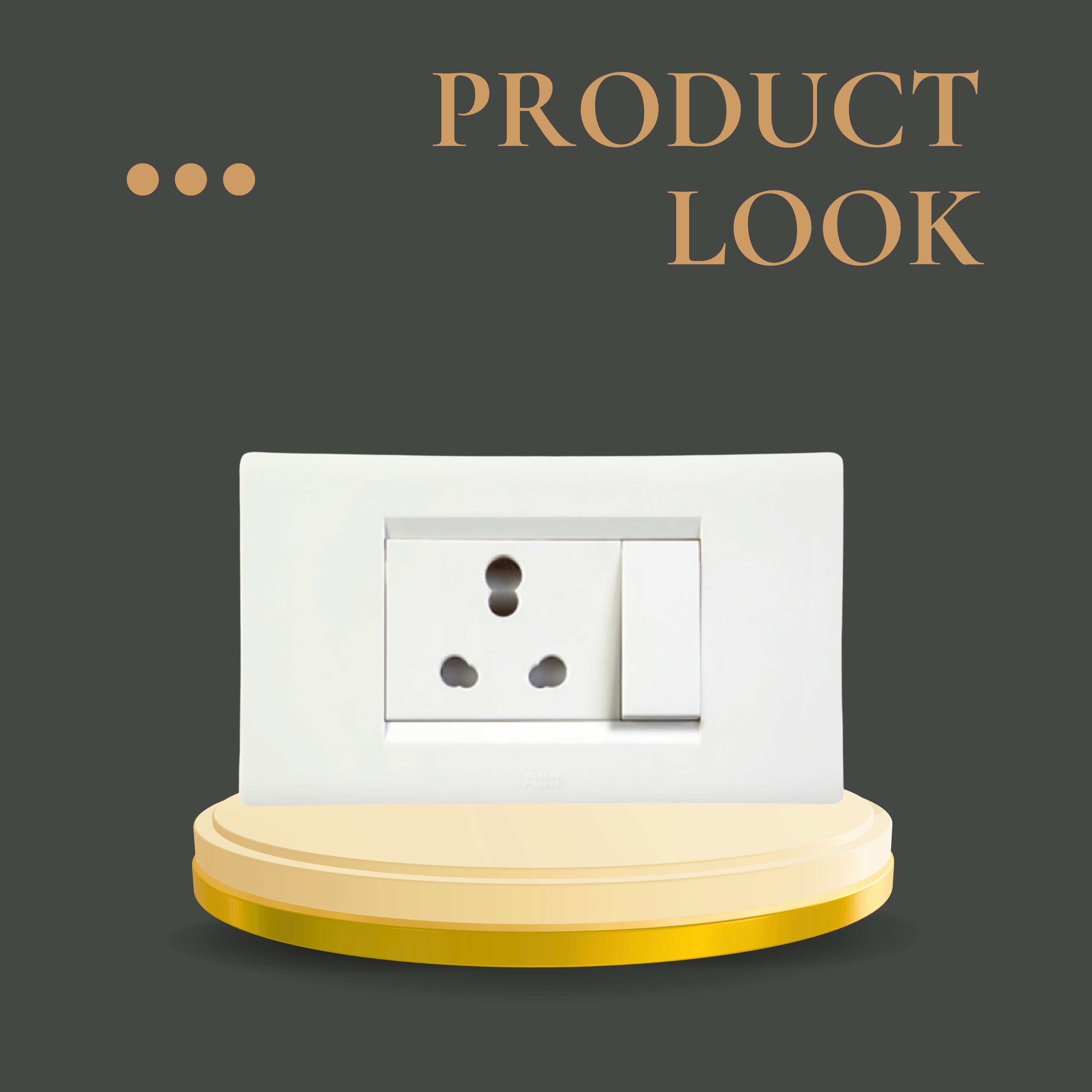 ABB Snieo 16A Modular Socket – 3 Pin White