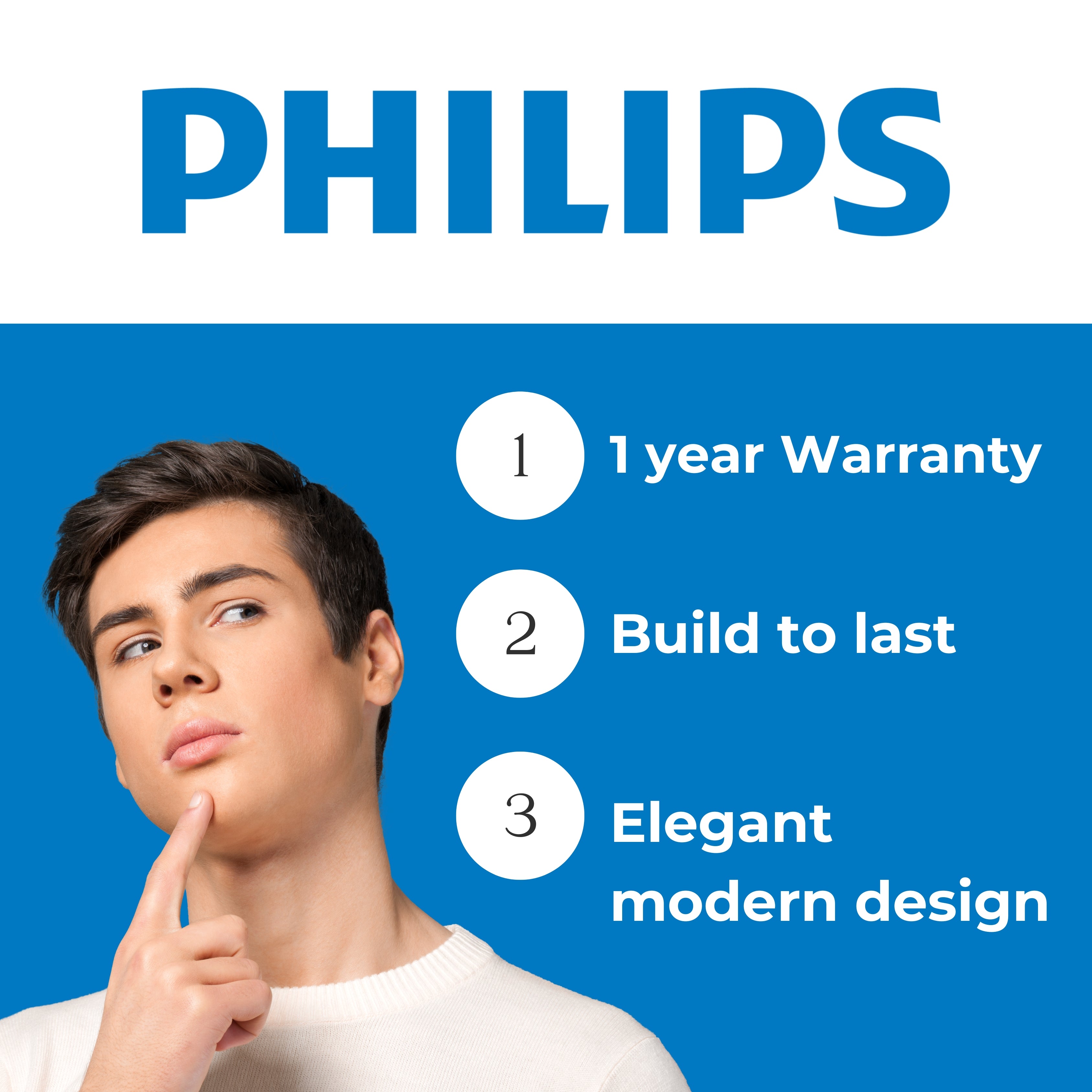 Philips Ding Dong Door Bell White