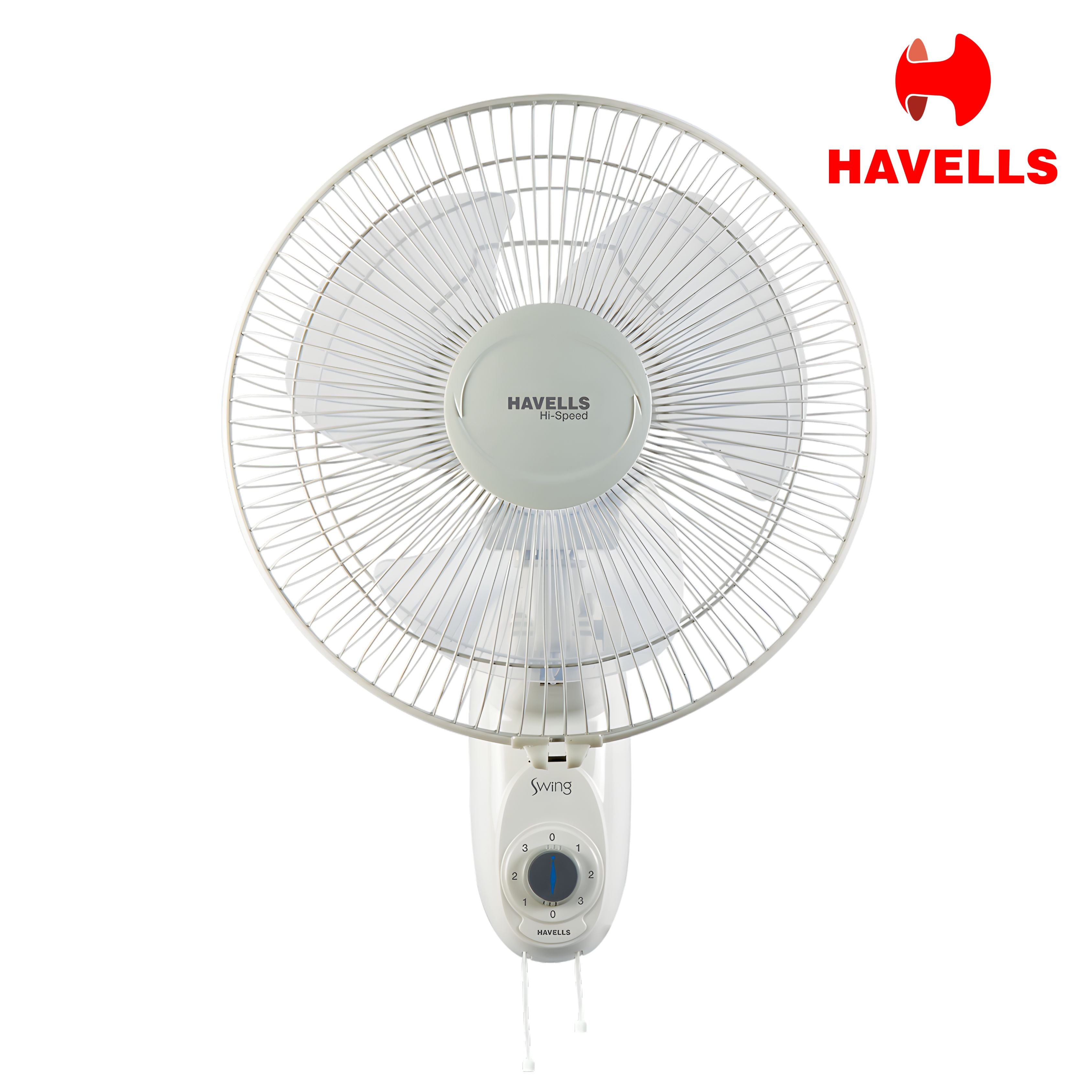 Havells Swing 12 Inch High Speed Wall Fan 300mm Powerful Air Delivery – White